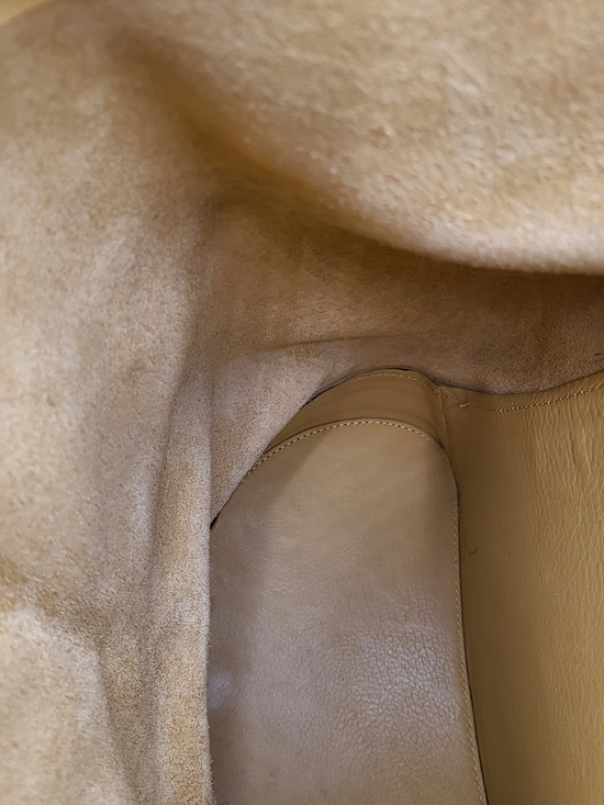 Loewe Anton Backpack-Shoulder in Pale Yellow Leather, Authentic w/COA